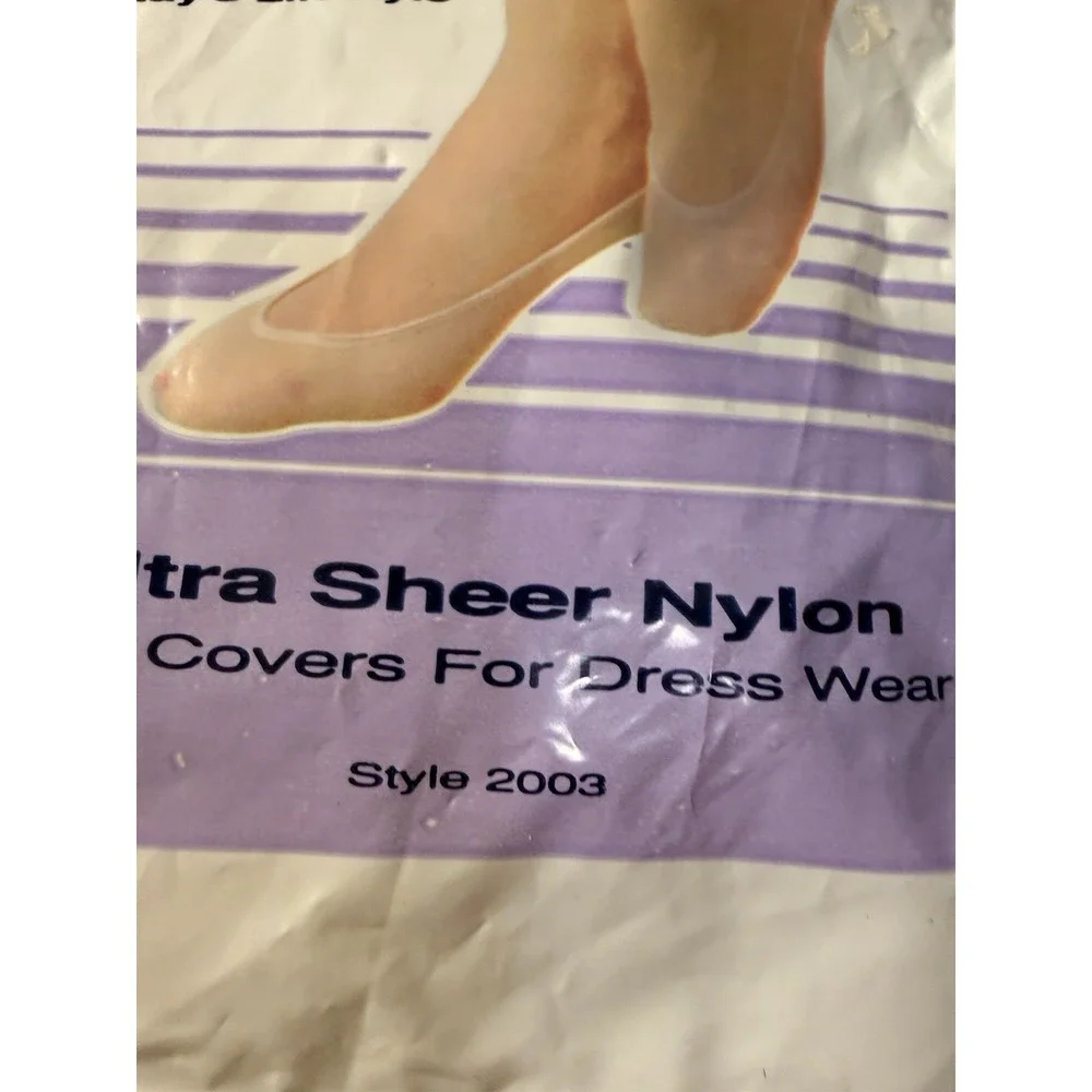 New Vintage Peds Foot Covers Size 5-6 1/2 Womens Set Of 3 NWT